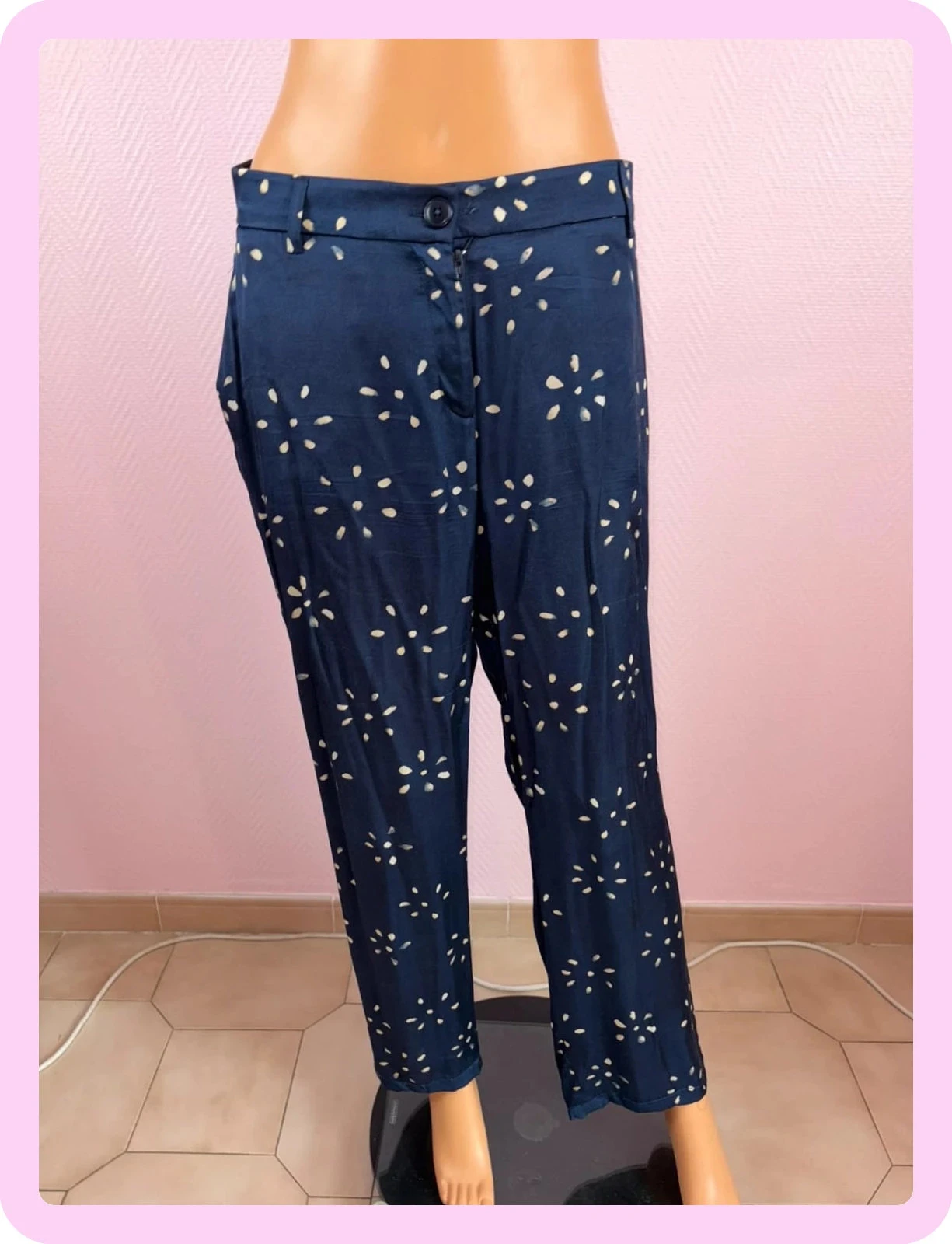 Calça leve de verão Stella Forest, tamanho 40, pequeno defeito leve – photo 2